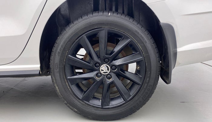 2021 Skoda Rapid STYLE 1.0 AT, Petrol, Automatic, 20,355 km, Left Rear Wheel