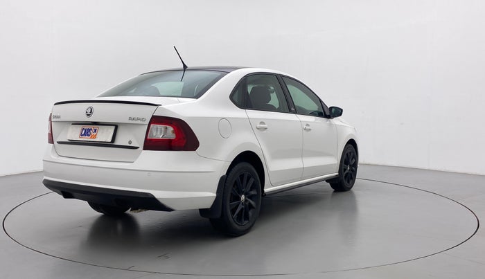 2021 Skoda Rapid STYLE 1.0 AT, Petrol, Automatic, 20,355 km, Right Back Diagonal