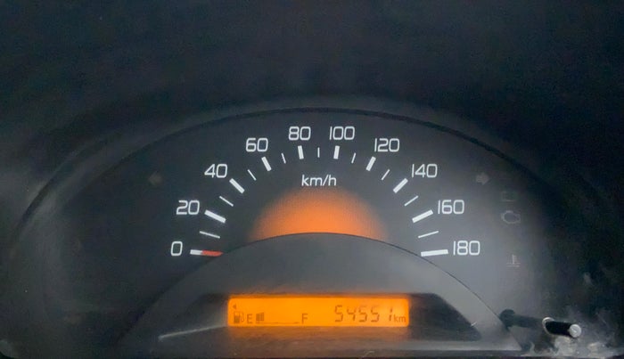 2014 Maruti Wagon R 1.0 LXI, Petrol, Manual, 54,551 km, Odometer Image