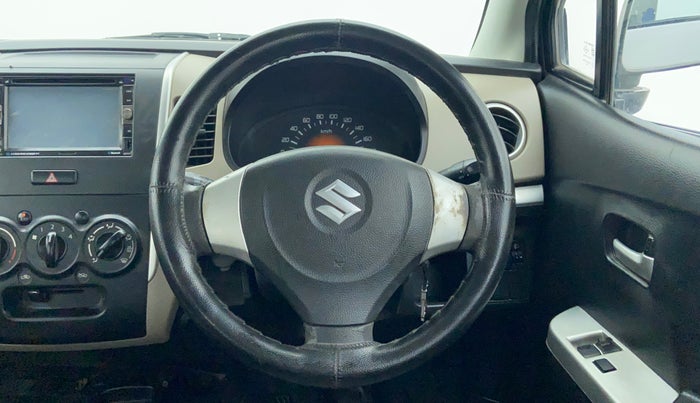 2014 Maruti Wagon R 1.0 LXI, Petrol, Manual, 54,551 km, Steering Wheel Close Up