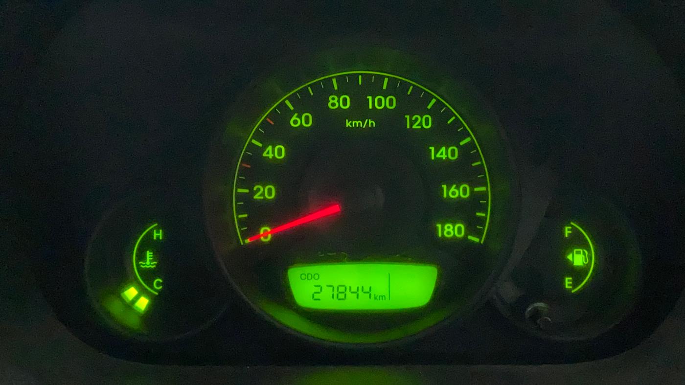 2017 Hyundai Eon ERA PLUS (O), Petrol, Manual, 27,844 km, Odometer Image