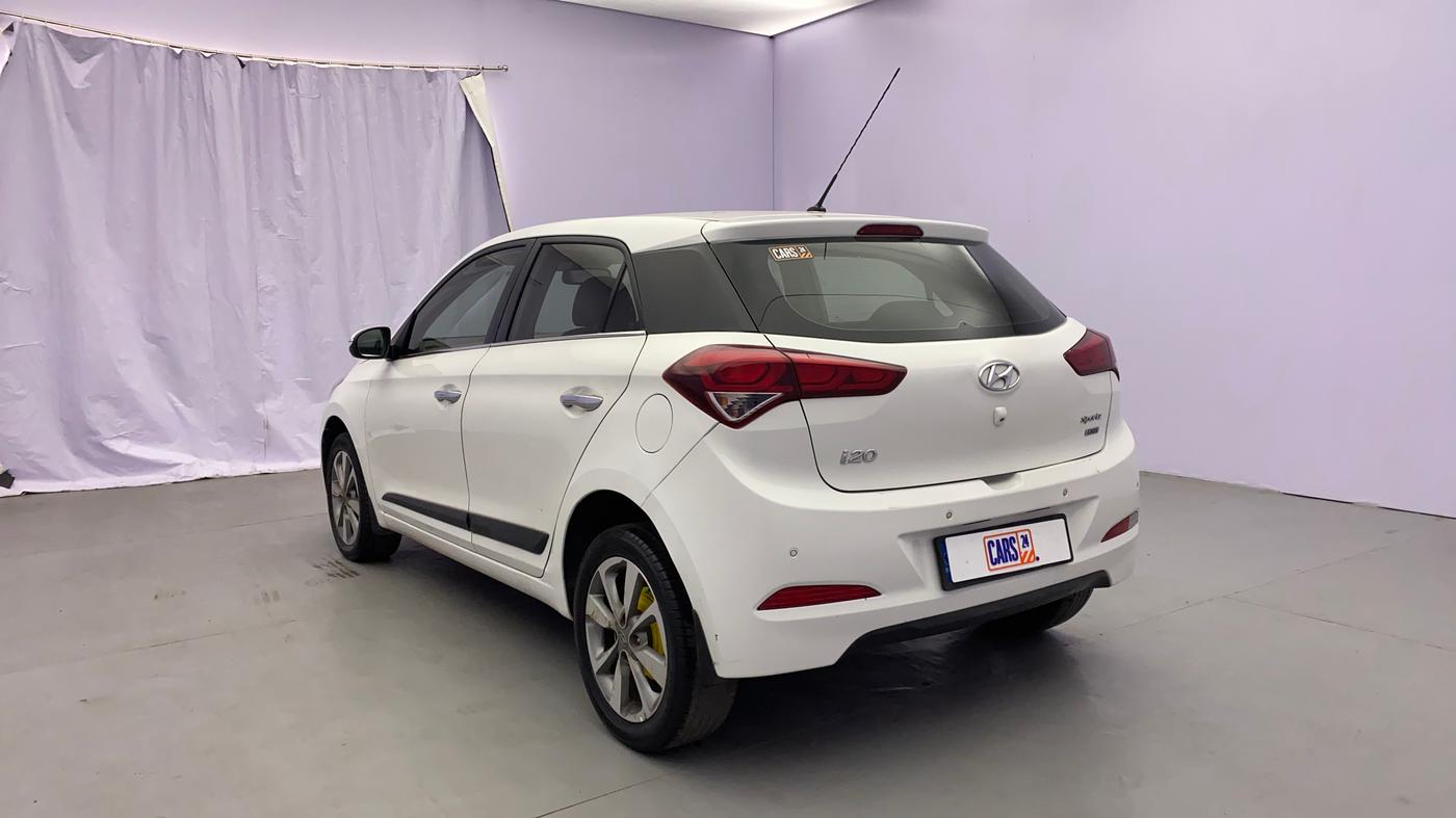 2015 Hyundai Elite i20 SPORTZ 1.4 (O) CRDI, Diesel, Manual, 72,245 km, Left Back Diagonal