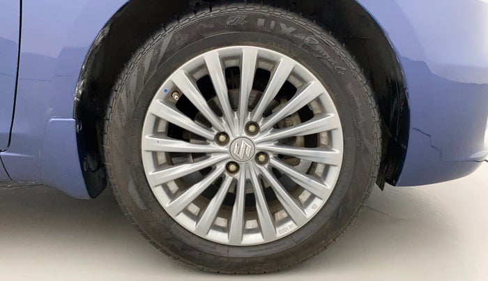 2017 Maruti Ciaz ALPHA DIESEL 1.3, Diesel, Manual, 48,046 km, Right Front Wheel
