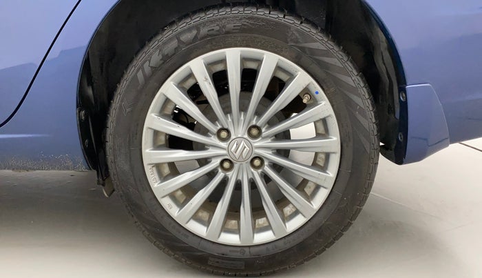 2017 Maruti Ciaz ALPHA DIESEL 1.3, Diesel, Manual, 48,046 km, Left Rear Wheel