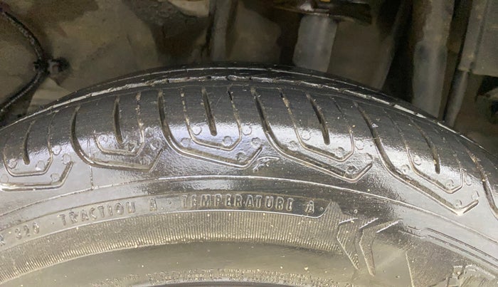 2023 Tata Tiago XZ PLUS CNG, CNG, Manual, 23,424 km, Left Rear Tyre Tread