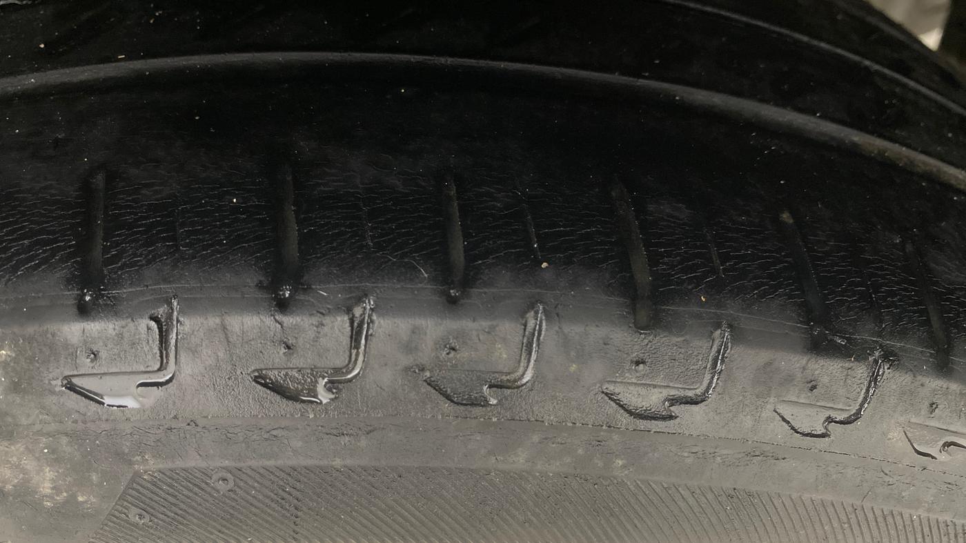 2021 Honda City 1.5L I-VTEC VX, Petrol, Manual, 67,740 km, Left Rear Tyre Tread