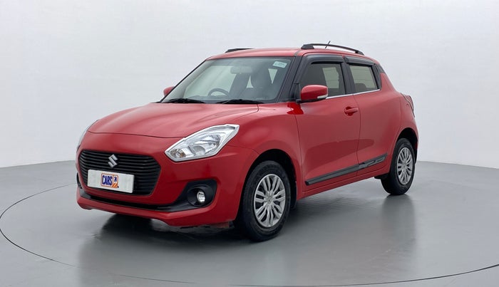 2018 Maruti Swift VXI D, Petrol, Manual, 74,536 km, Left Front Diagonal (45- Degree) View