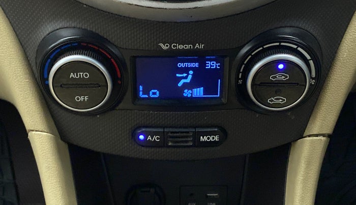 2016 Hyundai Verna FLUIDIC 1.6 CRDI S 4S, Diesel, Manual, 92,441 km, Automatic Climate Control