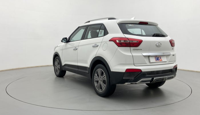 2016 Hyundai Creta SX PLUS AT 1.6 DIESEL, Diesel, Automatic, 89,590 km, Left Back Diagonal
