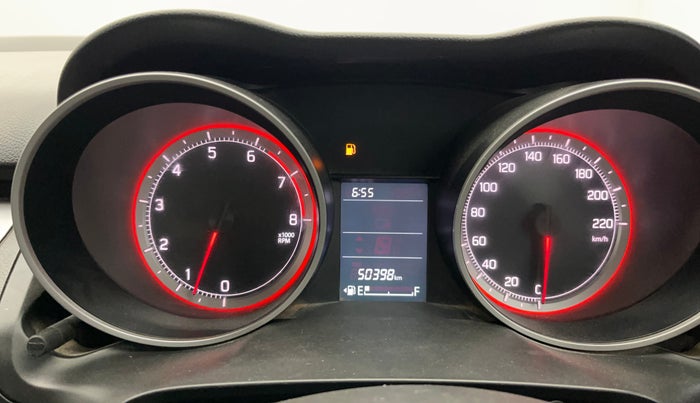 2021 Maruti Swift VXI, Petrol, Manual, 50,349 km, Odometer Image