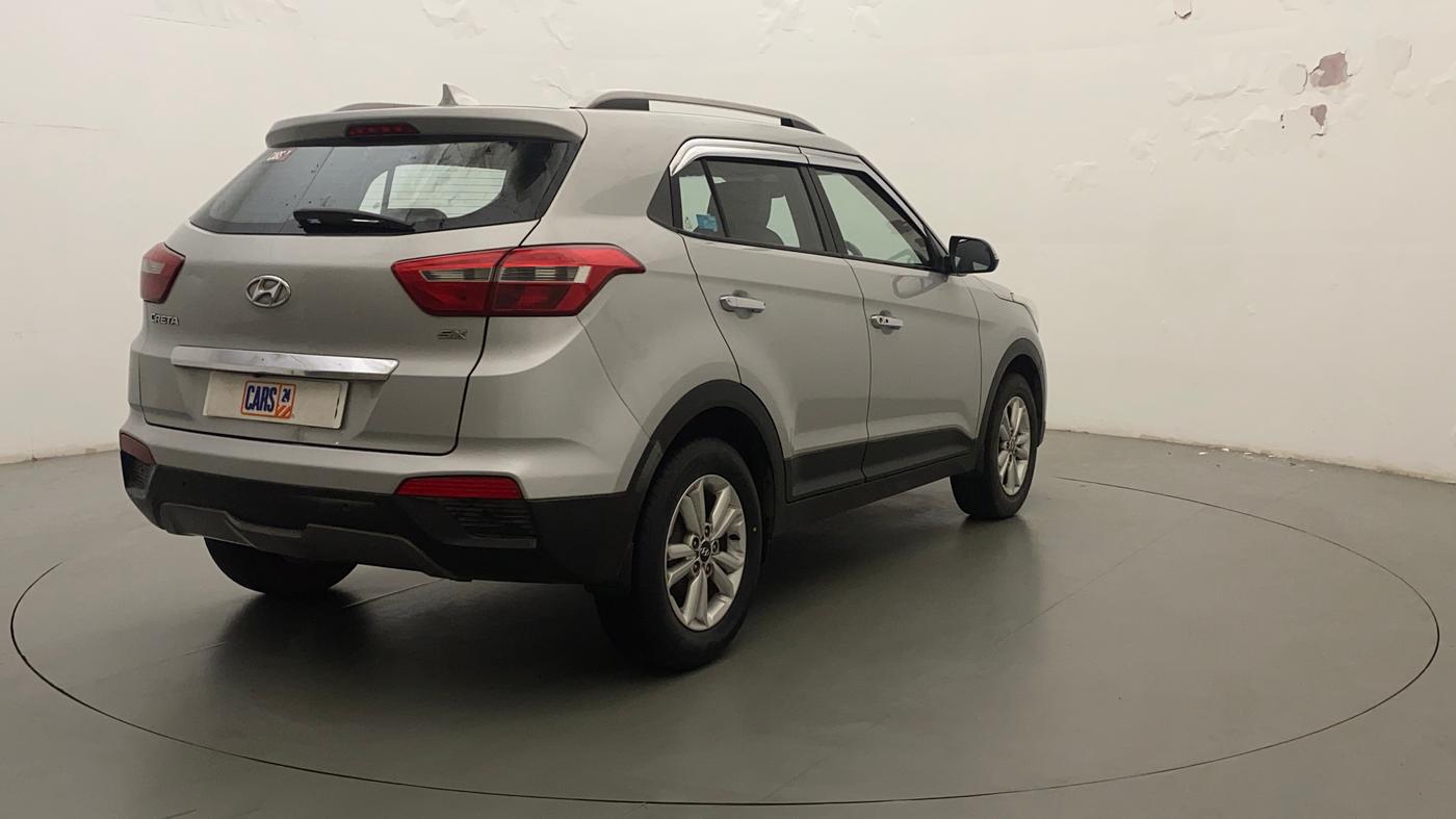 2016 Hyundai Creta SX PLUS 1.6 PETROL, Petrol, Manual, 42,274 km, Right Back Diagonal