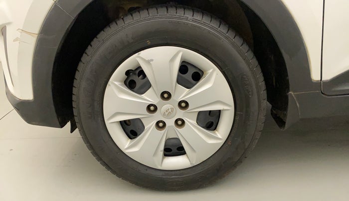 2016 Hyundai Creta E PLUS 1.6 PETROL, Petrol, Manual, 56,586 km, Left Front Wheel