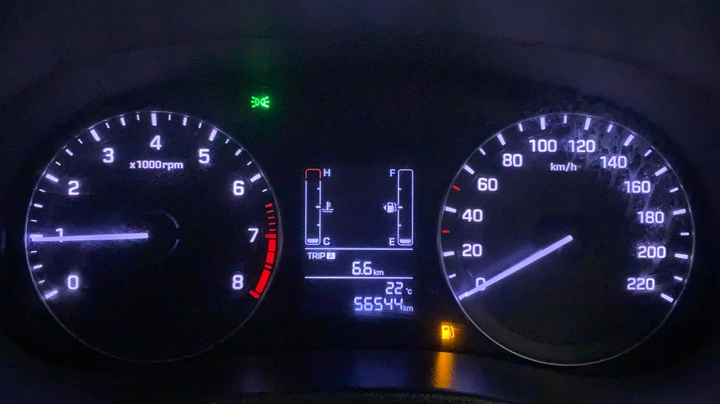 2016 Hyundai Creta E PLUS 1.6 PETROL, Petrol, Manual, 56,586 km, Odometer Image