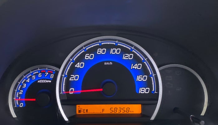 2017 Maruti Wagon R 1.0 VXI, Petrol, Manual, Odometer Image