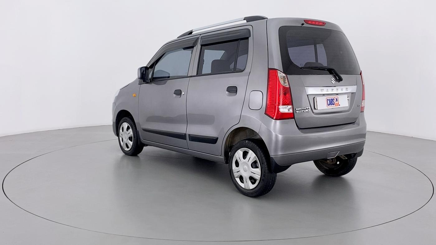 2017 Maruti Wagon R 1.0 VXI, Petrol, Manual, Left Back Diagonal