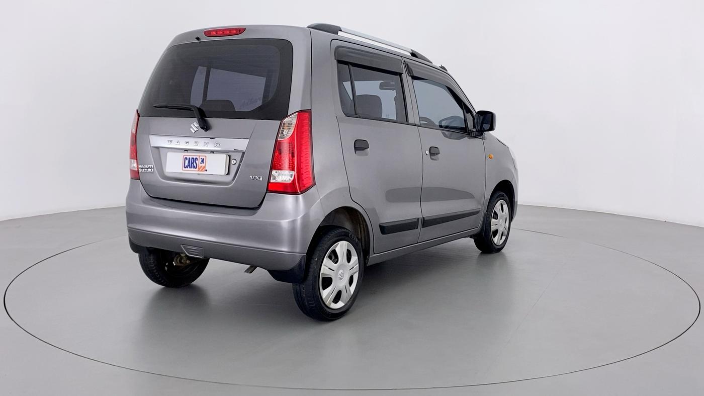2017 Maruti Wagon R 1.0 VXI, Petrol, Manual, Right Back Diagonal