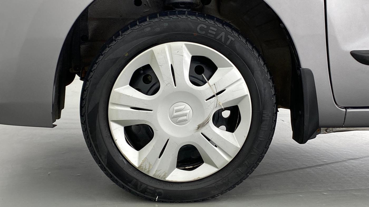 2017 Maruti Wagon R 1.0 VXI, Petrol, Manual, Left Front Wheel
