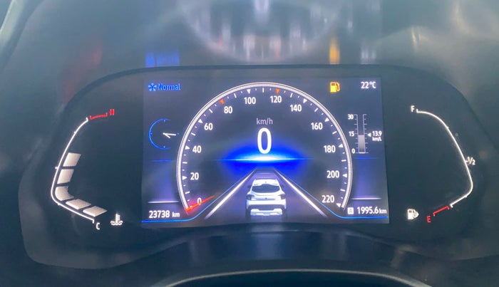 2022 Renault Kiger RXZ TURBO MT, Petrol, Manual, 23,758 km, Odometer Image