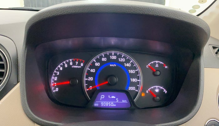 2015 Hyundai Grand i10 ASTA AT 1.2 KAPPA VTVT, Petrol, Automatic, 90,849 km, Odometer Image