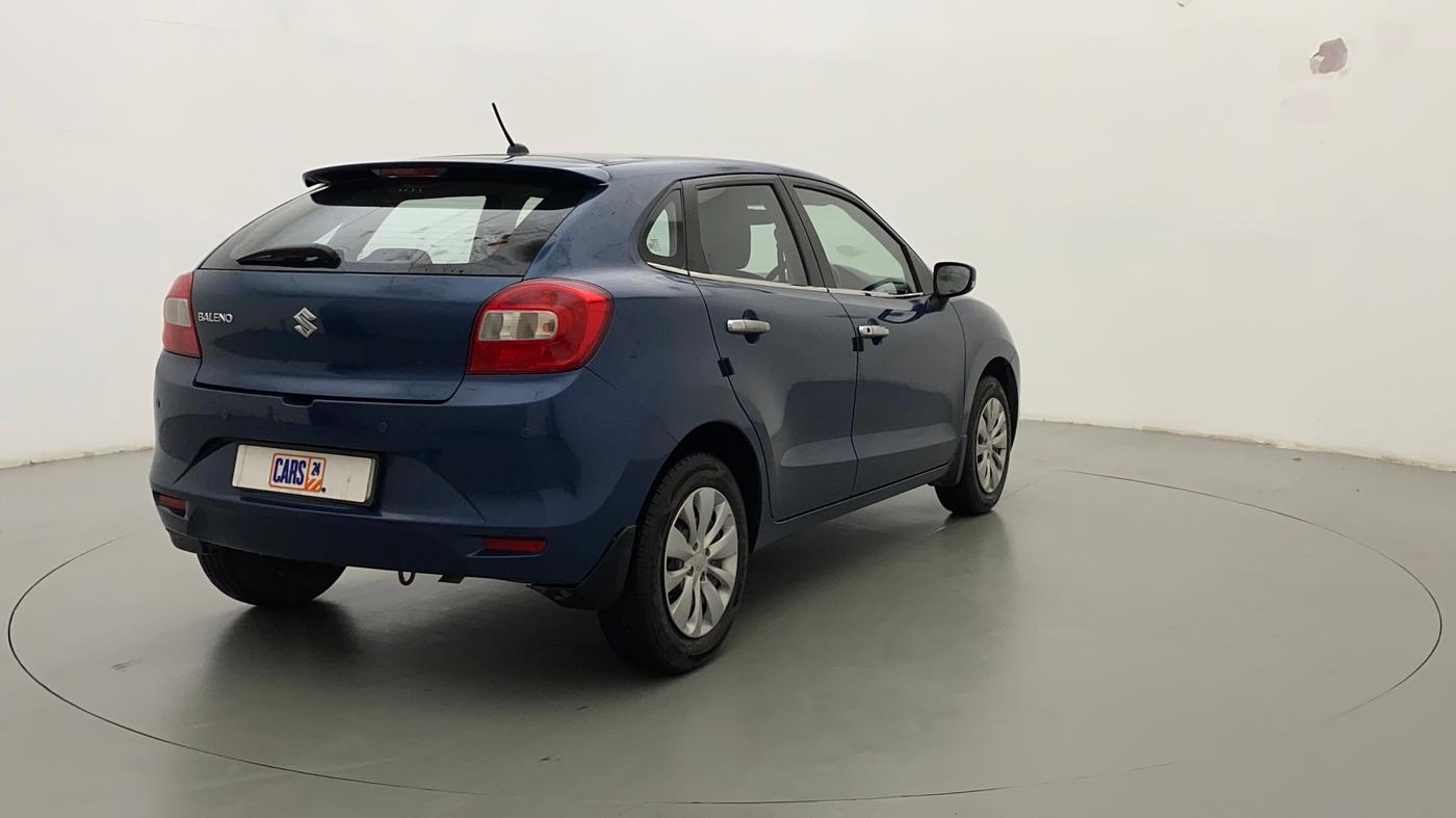 2016 Maruti Baleno DELTA PETROL 1.2, Petrol, Manual, 51,139 km, Right Back Diagonal