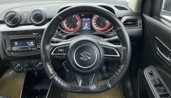 2018 Maruti Swift VXI AMT, Petrol, Automatic, 88,971 km, Steering Wheel Close Up