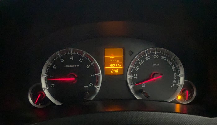 2016 Maruti Swift VXI, Petrol, Manual, 18,965 km, Odometer Image