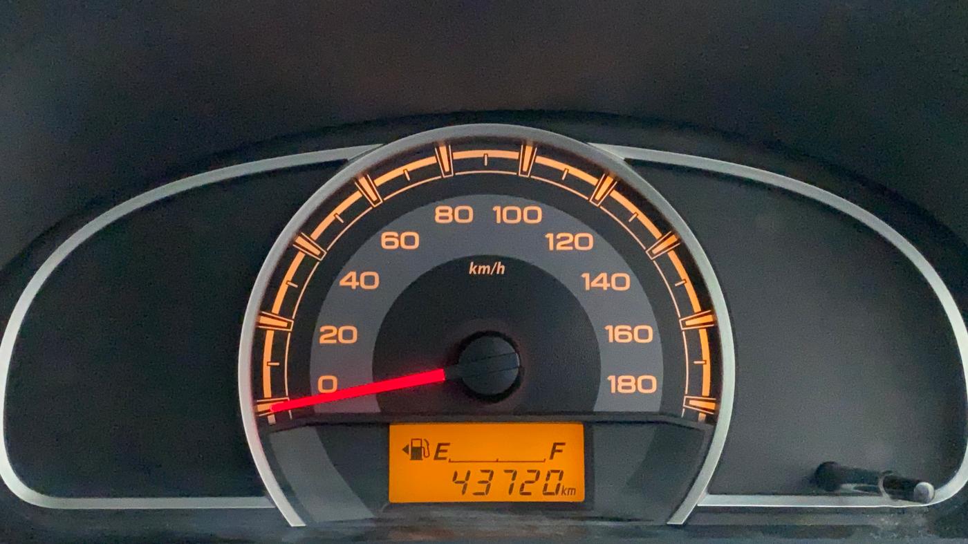 2016 Maruti Alto 800 VXI O, Petrol, Manual, 43,720 km, Odometer Image