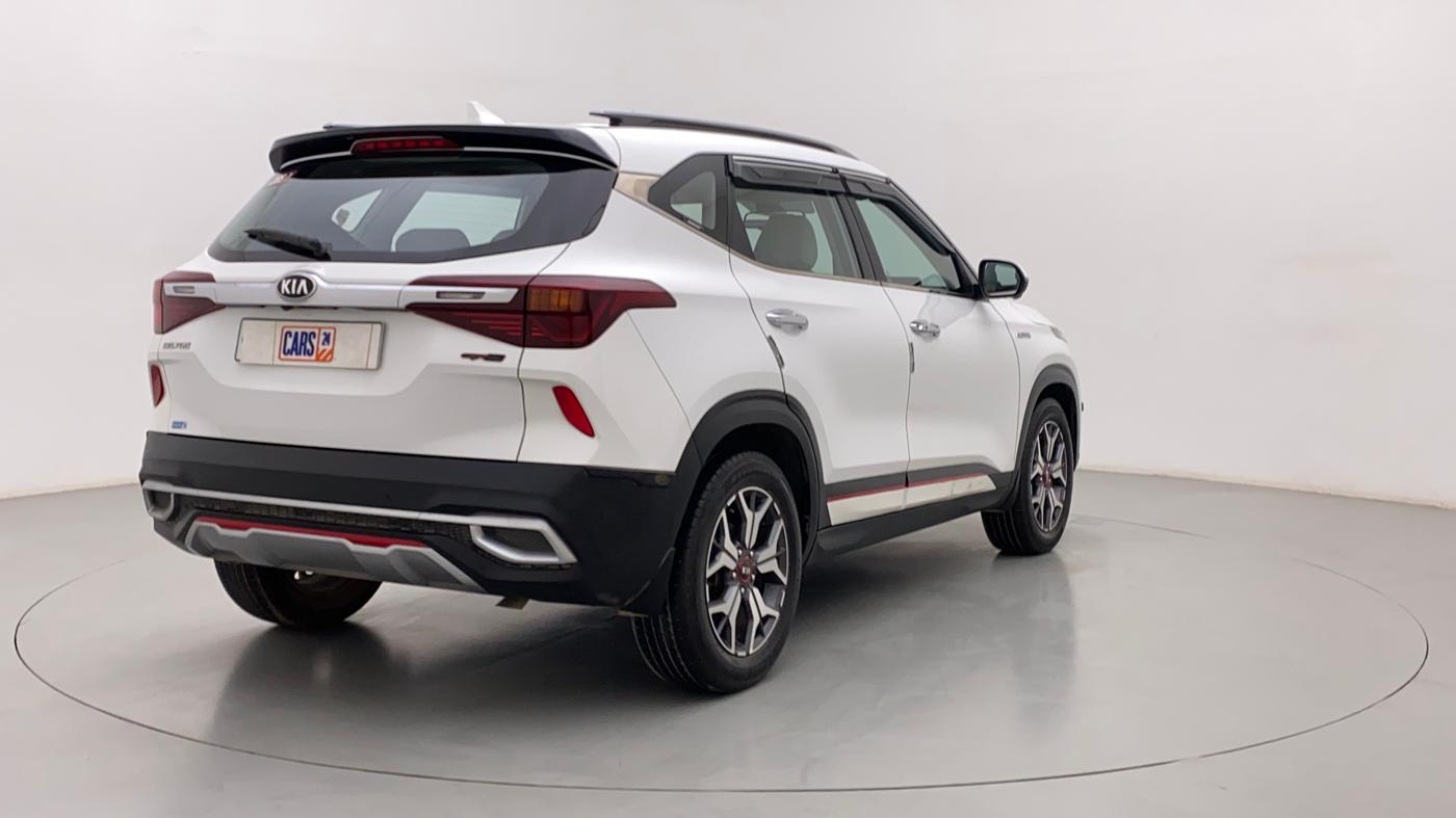 2019 KIA SELTOS GTX PLUS AT 1.5 DIESEL, Diesel, Automatic, 47,490 km, Right Back Diagonal