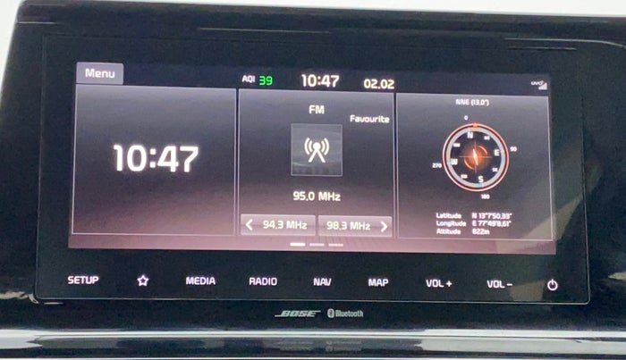 2019 KIA SELTOS GTX PLUS AT 1.5 DIESEL, Diesel, Automatic, 47,490 km, Infotainment System