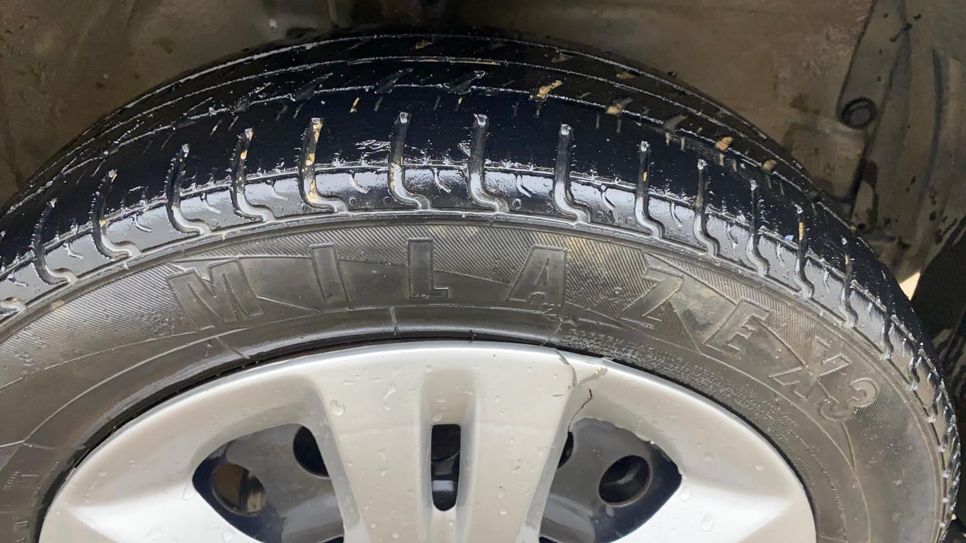2018 Maruti Wagon R 1.0 VXI, Petrol, Manual, 78,362 km, Right Front Tyre Tread