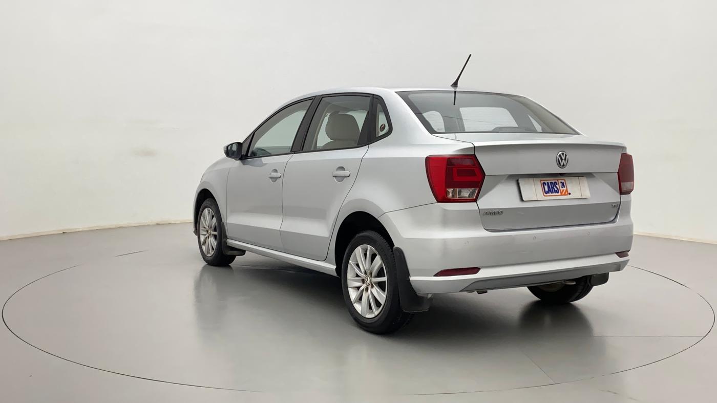 2016 Volkswagen Ameo HIGHLINE 1.5L AT (D), Diesel, Automatic, 71,838 km, Left Back Diagonal