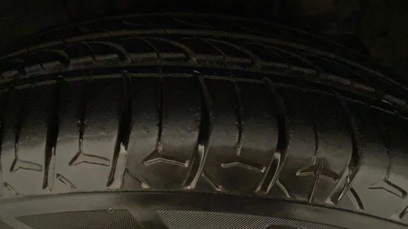2017 Tata Tiago XZ DIESEL, Diesel, Manual, 45,204 km, Left Rear Tyre Tread