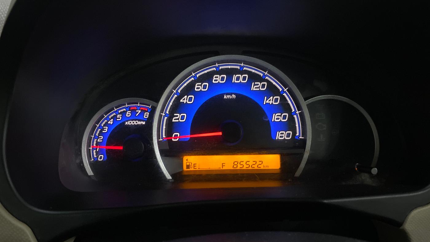 2018 Maruti Wagon R 1.0 VXI, Petrol, Manual, 85,514 km, Odometer Image