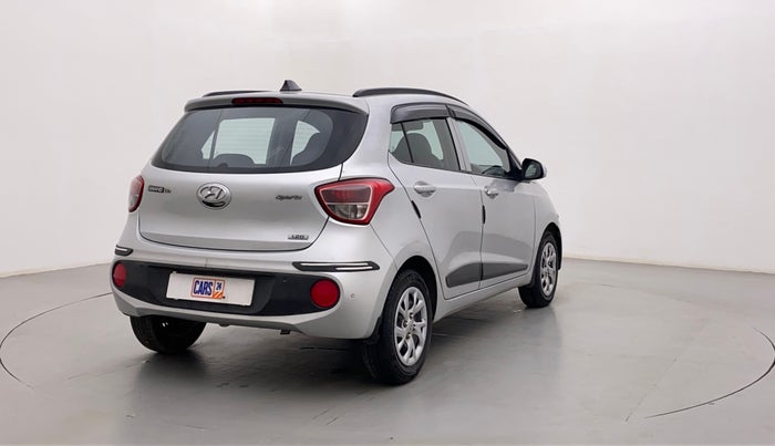 2017 Hyundai Grand i10 SPORTZ U2 1.2 CRDI, Diesel, Manual, 89,373 km, Right Back Diagonal