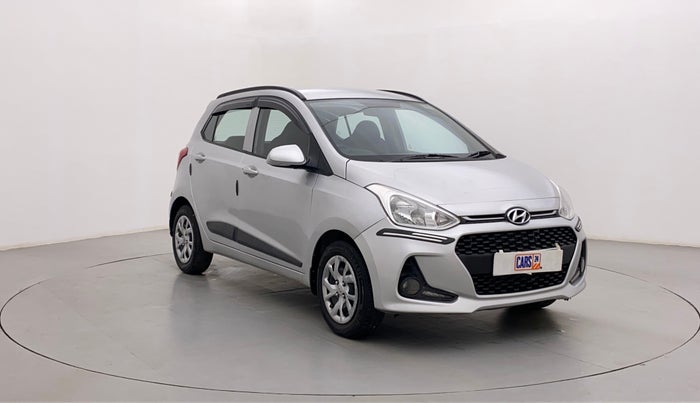 2017 Hyundai Grand i10 SPORTZ U2 1.2 CRDI, Diesel, Manual, 89,373 km, Right Front Diagonal