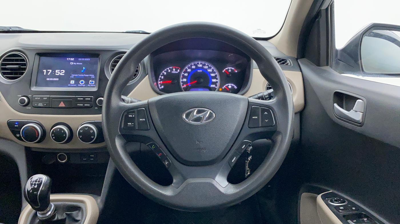 2017 Hyundai Grand i10 SPORTZ U2 1.2 CRDI, Diesel, Manual, 89,373 km, Steering Wheel Close Up