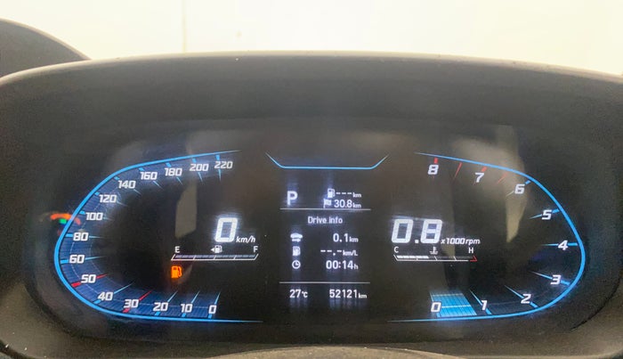 2021 Hyundai NEW I20 ASTA 1.0 GDI TURBO DCT, Petrol, Automatic, 52,103 km, Odometer Image