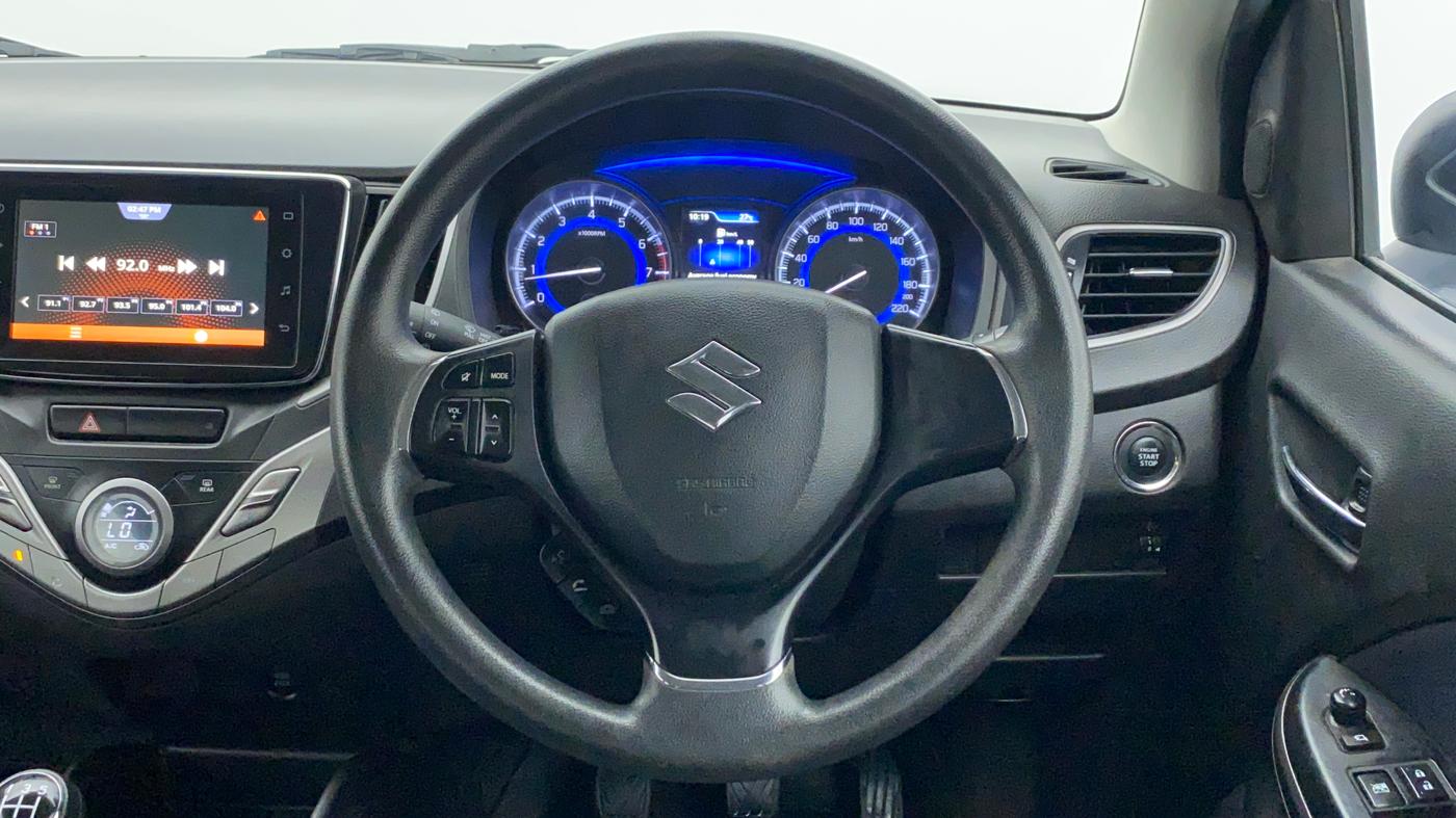 2020 Maruti Baleno ZETA 1.2 K12, Petrol, Manual, 24,226 km, Steering Wheel Close Up