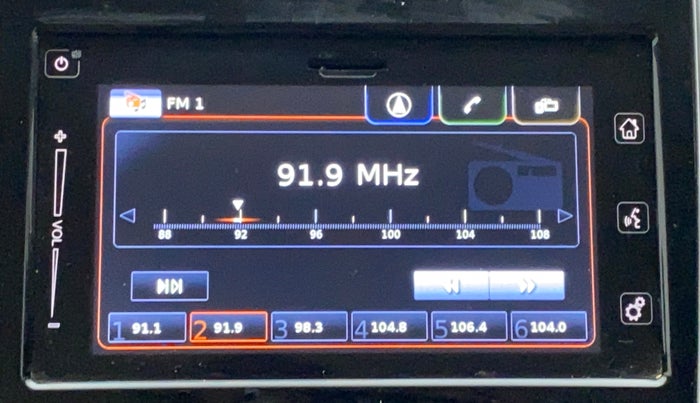 2018 Maruti Dzire ZXI Plus AMT, Petrol, Automatic, 38,649 km, Infotainment System