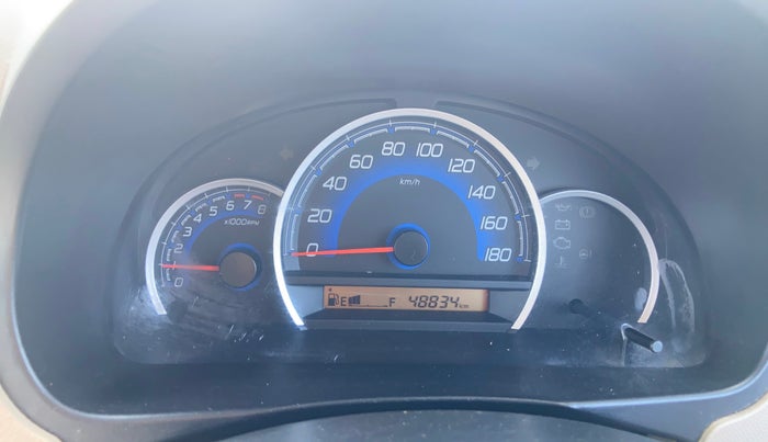 2017 Maruti Wagon R 1.0 VXI, Petrol, Manual, 48,824 km, Odometer Image