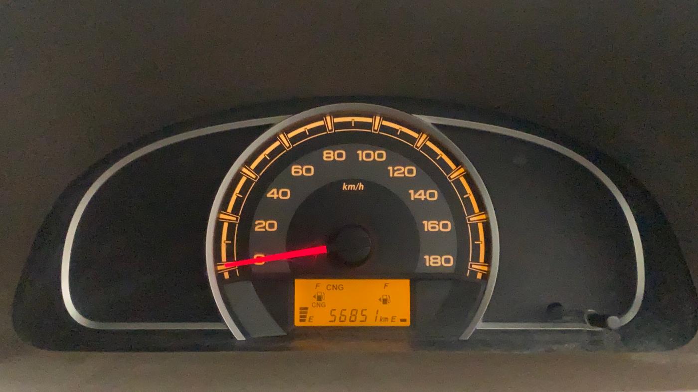 2013 Maruti Alto 800 LXI CNG, CNG, Manual, 56,905 km, Odometer Image