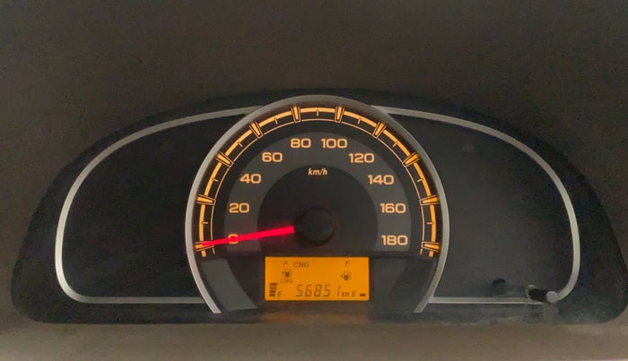 2013 Maruti Alto 800 LXI CNG, CNG, Manual, 56,905 km, Odometer Image