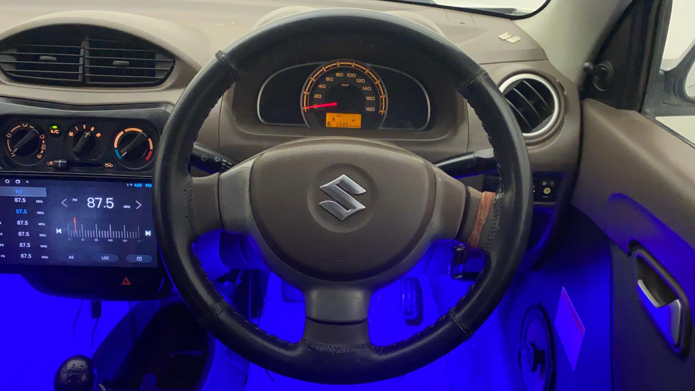 2013 Maruti Alto 800 LXI CNG, CNG, Manual, 56,905 km, Steering Wheel Close Up