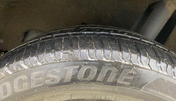 2016 Maruti Baleno DELTA PETROL 1.2, Petrol, Manual, 53,339 km, Left Rear Tyre Tread