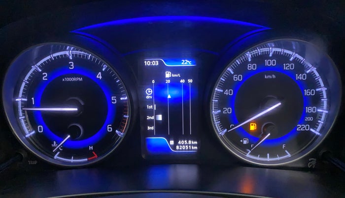 2017 Maruti Baleno ALPHA DIESEL 1.3, Diesel, Manual, 82,136 km, Odometer Image