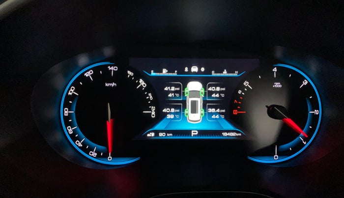 2022 MG HECTOR PLUS SHARP 1.5 PETROL TURBO CVT 6-STR, Petrol, Automatic, 18,482 km, Odometer Image