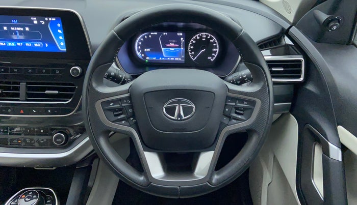 2021 Tata Safari XZ+ 2.0 KRYOTEC, Diesel, Manual, 12,638 km, Steering Wheel Close Up