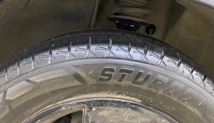 2018 Maruti IGNIS ALPHA 1.2 AMT, Petrol, Automatic, 1,03,843 km, Left Front Tyre Tread