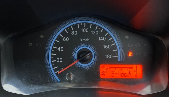 2017 Datsun Redi Go S 1.0, Petrol, Manual, 27,596 km, Odometer Image