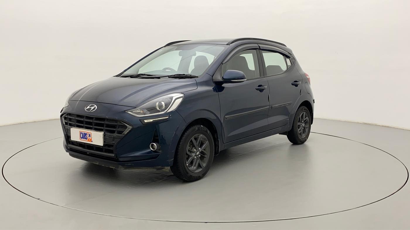 2019 Hyundai GRAND I10 NIOS SPORTZ AMT 1.2 KAPPA VTVT, Petrol, Automatic, 76,421 km, Left Front Diagonal